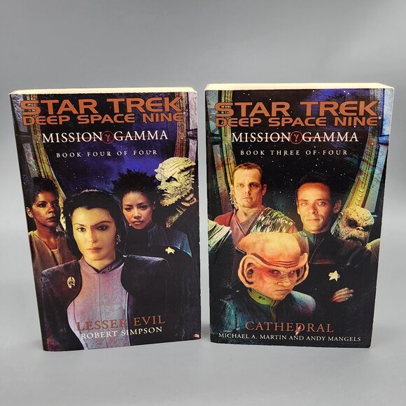 Star Trek DS9 Book Lot of 8 • Mission Gamma • Avatar • Lives of Dax • 2000s - Picture 6 of 6